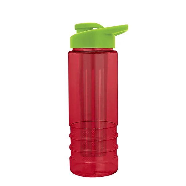 Salute Infuser - 24 oz. Bottle with Drink-Thru Lid... from ASI 40480 Koozie Group