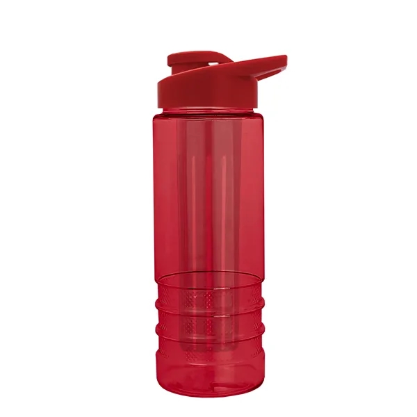 Salute Infuser - 24 oz. Bottle with Drink-Thru Lid... from ASI 40480 Koozie Group