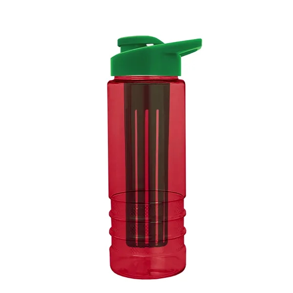 Salute Infuser - 24 oz. Bottle with Drink-Thru Lid... from ASI 40480 Koozie Group