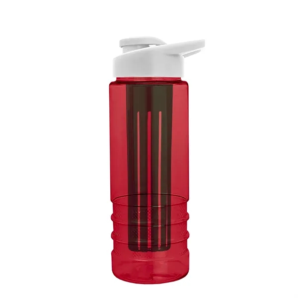 Salute Infuser - 24 oz. Bottle with Drink-Thru Lid... from ASI 40480 Koozie Group
