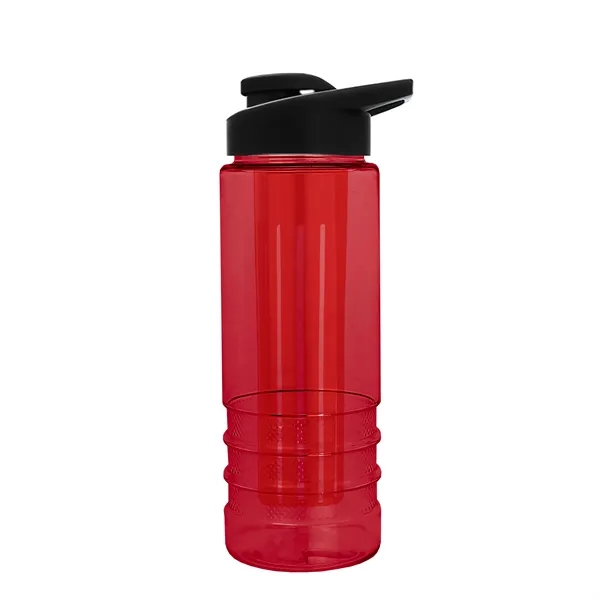 Salute Infuser - 24 oz. Bottle with Drink-Thru Lid... from ASI 40480 Koozie Group