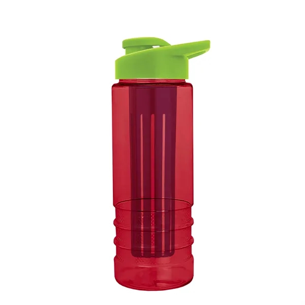 Salute Infuser - 24 oz. Bottle with Drink-Thru Lid... from ASI 40480 Koozie Group