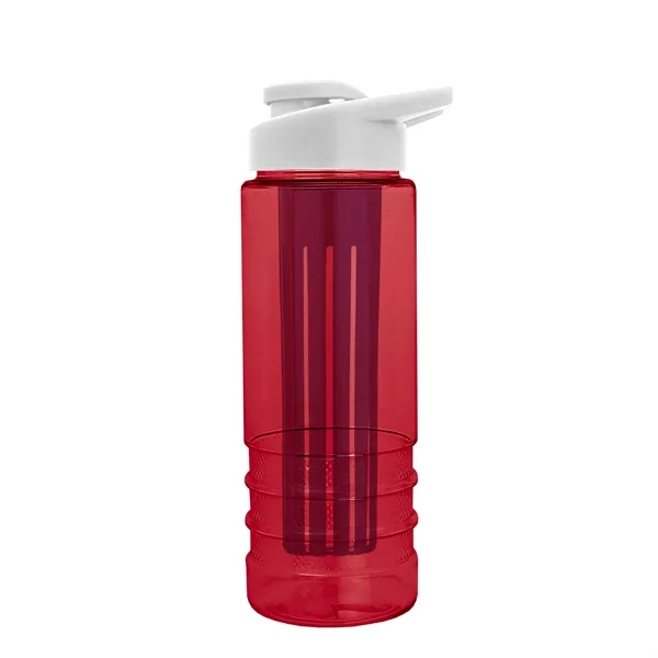 Salute Infuser - 24 oz. Bottle with Drink-Thru Lid... from ASI 40480 Koozie Group