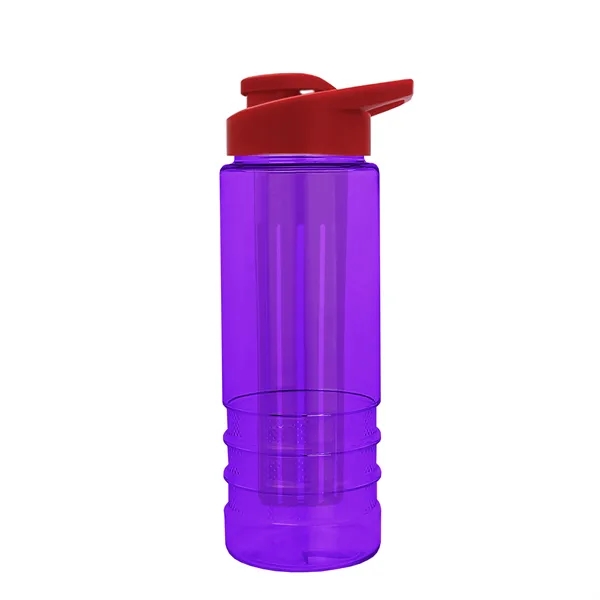 Salute Infuser - 24 oz. Bottle with Drink-Thru Lid... from ASI 40480 Koozie Group