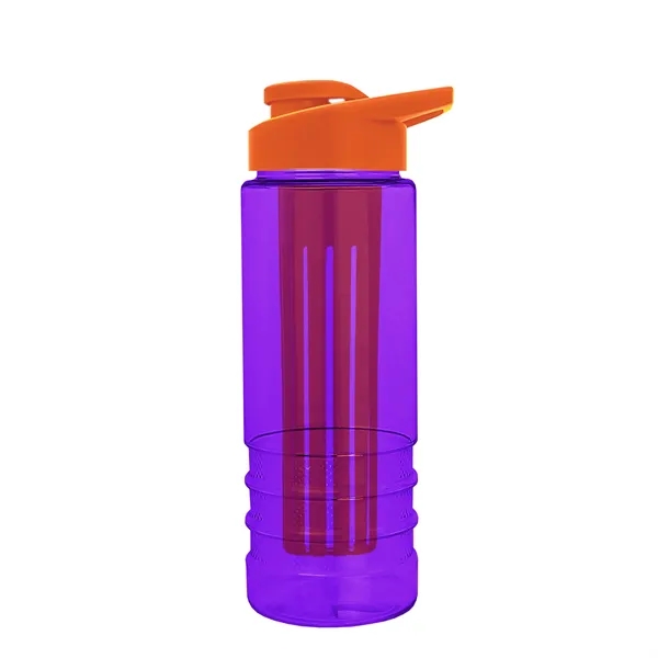 Salute Infuser - 24 oz. Bottle with Drink-Thru Lid... from ASI 40480 Koozie Group