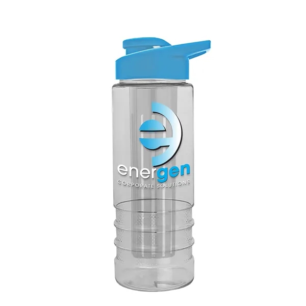 Salute Infuser - 24 oz. Bottle with Drink-Thru Lid... from ASI 40480 Koozie Group