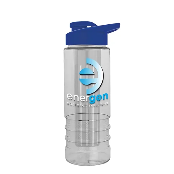 Salute Infuser - 24 oz. Bottle with Drink-Thru Lid... from ASI 40480 Koozie Group