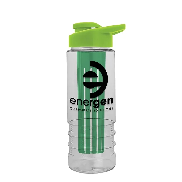 Salute Infuser - 24 oz. Bottle with Drink-Thru Lid... from ASI 40480 Koozie Group