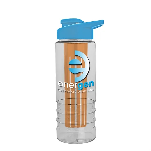 Salute Infuser - 24 oz. Bottle with Drink-Thru Lid... from ASI 40480 Koozie Group