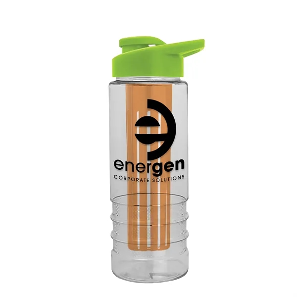 Salute Infuser - 24 oz. Bottle with Drink-Thru Lid... from ASI 40480 Koozie Group