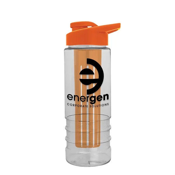 Salute Infuser - 24 oz. Bottle with Drink-Thru Lid... from ASI 40480 Koozie Group