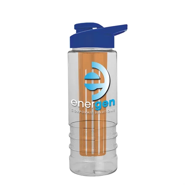 Salute Infuser - 24 oz. Bottle with Drink-Thru Lid... from ASI 40480 Koozie Group