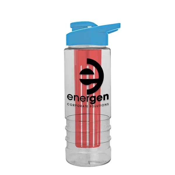 Salute Infuser - 24 oz. Bottle with Drink-Thru Lid... from ASI 40480 Koozie Group