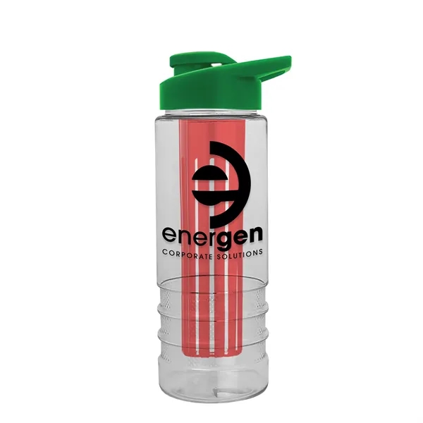 Salute Infuser - 24 oz. Bottle with Drink-Thru Lid... from ASI 40480 Koozie Group