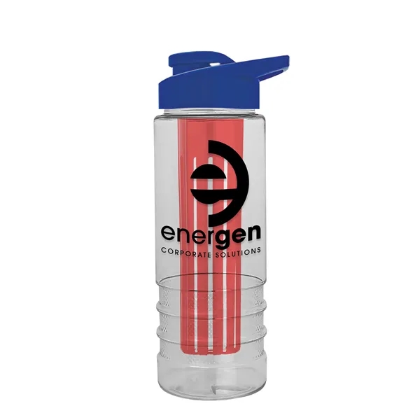 Salute Infuser - 24 oz. Bottle with Drink-Thru Lid... from ASI 40480 Koozie Group