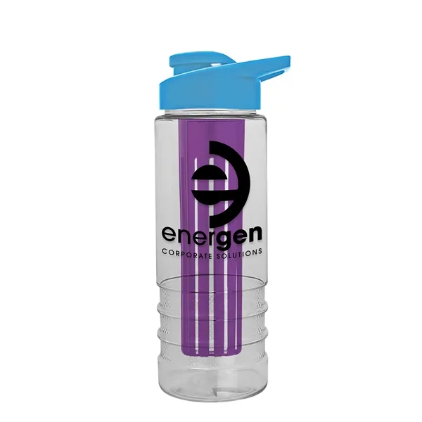 Salute Infuser - 24 oz. Bottle with Drink-Thru Lid... from ASI 40480 Koozie Group