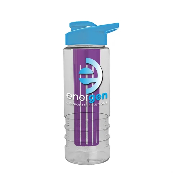 Salute Infuser - 24 oz. Bottle with Drink-Thru Lid... from ASI 40480 Koozie Group