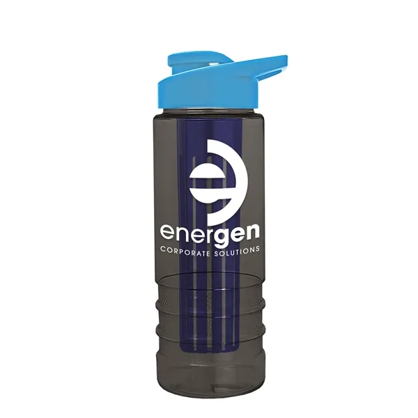 Salute Infuser - 24 oz. Bottle with Drink-Thru Lid... from ASI 40480 Koozie Group