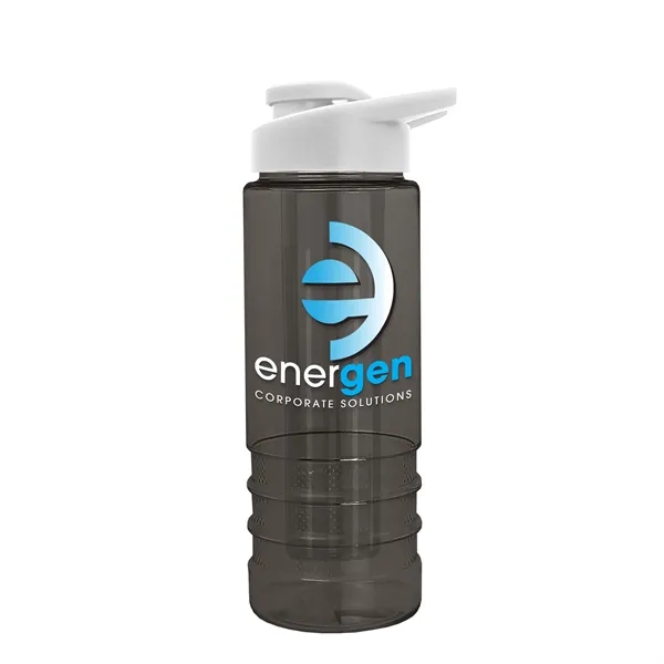 Salute Infuser - 24 oz. Bottle with Drink-Thru Lid... from ASI 40480 Koozie Group