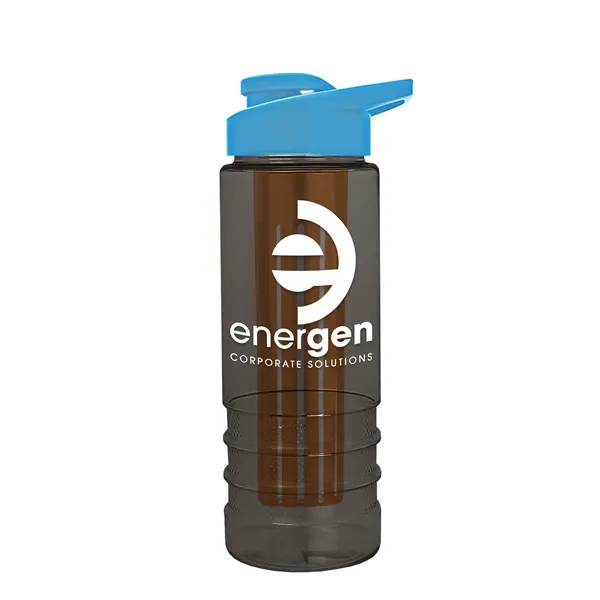 Salute Infuser - 24 oz. Bottle with Drink-Thru Lid... from ASI 40480 Koozie Group