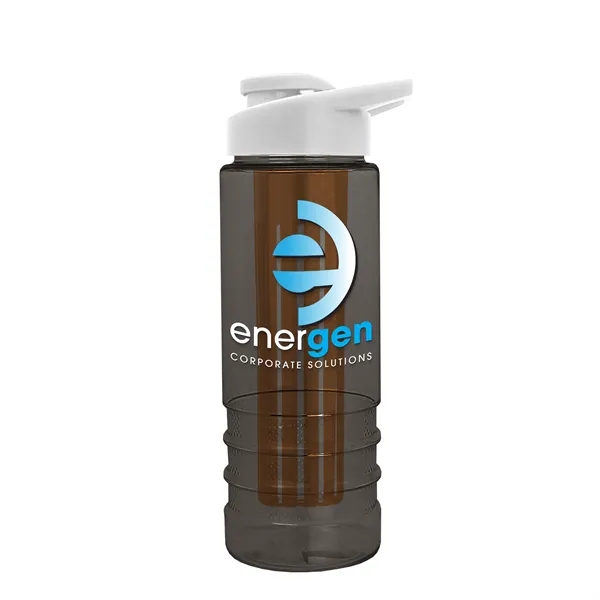 Salute Infuser - 24 oz. Bottle with Drink-Thru Lid... from ASI 40480 Koozie Group