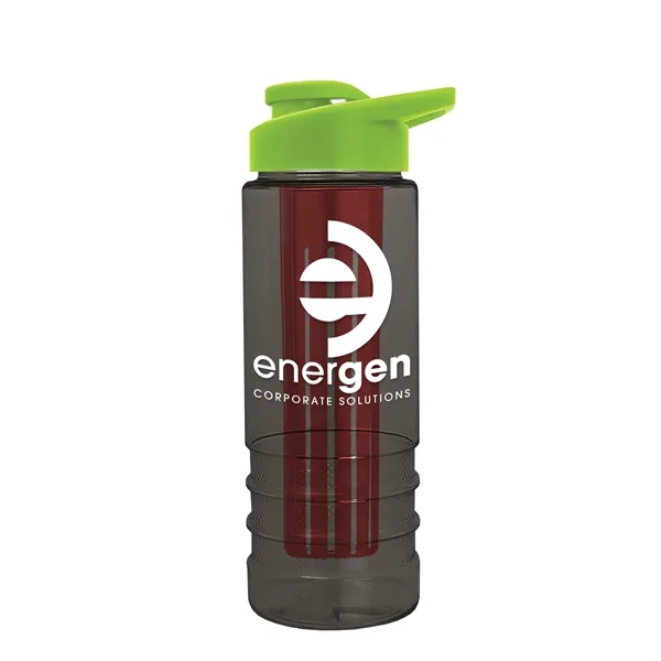 Salute Infuser - 24 oz. Bottle with Drink-Thru Lid... from ASI 40480 Koozie Group