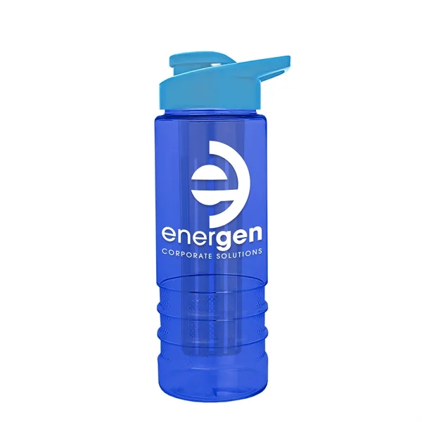 Salute Infuser - 24 oz. Bottle with Drink-Thru Lid... from ASI 40480 Koozie Group