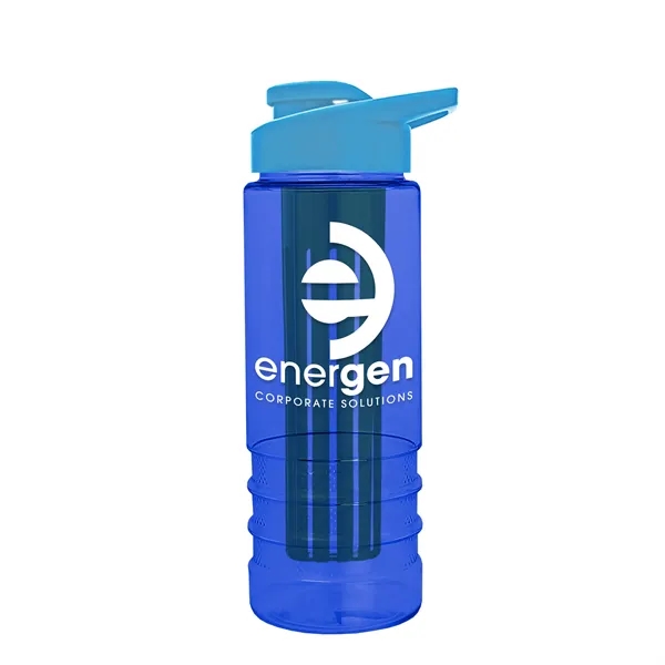 Salute Infuser - 24 oz. Bottle with Drink-Thru Lid... from ASI 40480 Koozie Group