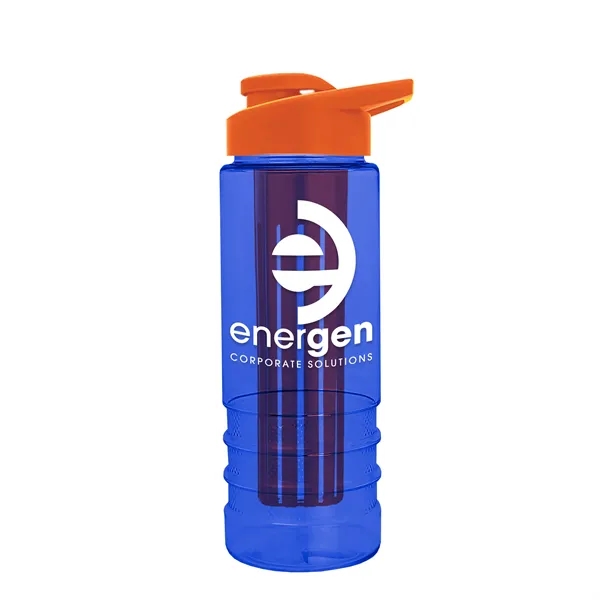 Salute Infuser - 24 oz. Bottle with Drink-Thru Lid... from ASI 40480 Koozie Group