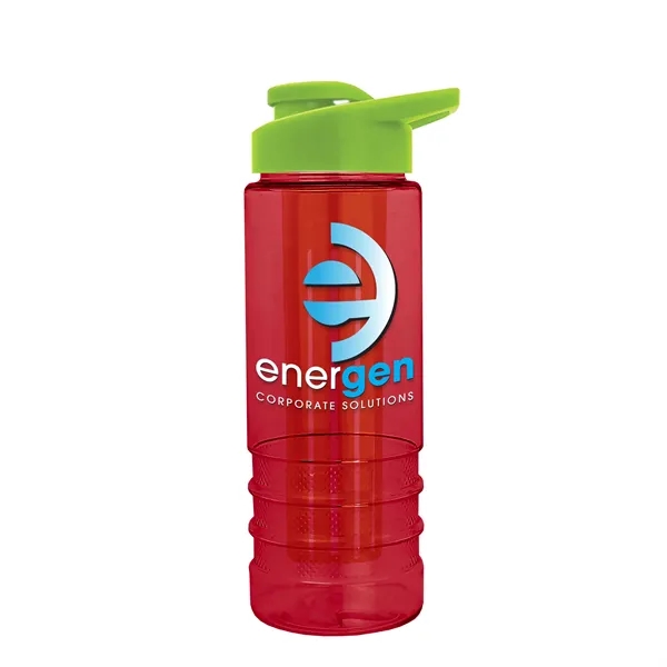 Salute Infuser - 24 oz. Bottle with Drink-Thru Lid... from ASI 40480 Koozie Group