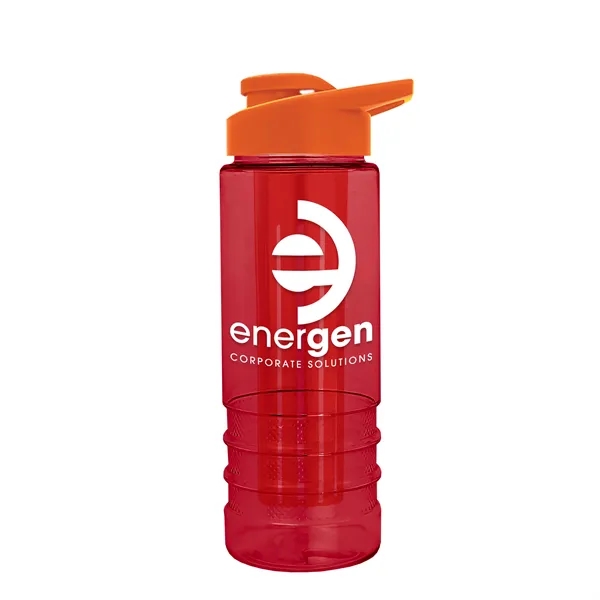 Salute Infuser - 24 oz. Bottle with Drink-Thru Lid... from ASI 40480 Koozie Group