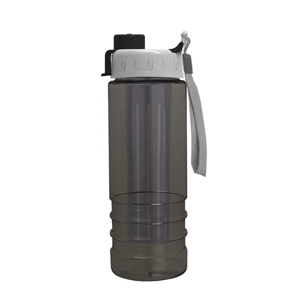 Salute Infuser - 24 oz. Bottle with Quick Snap Lid... from ASI 40480 Koozie Group