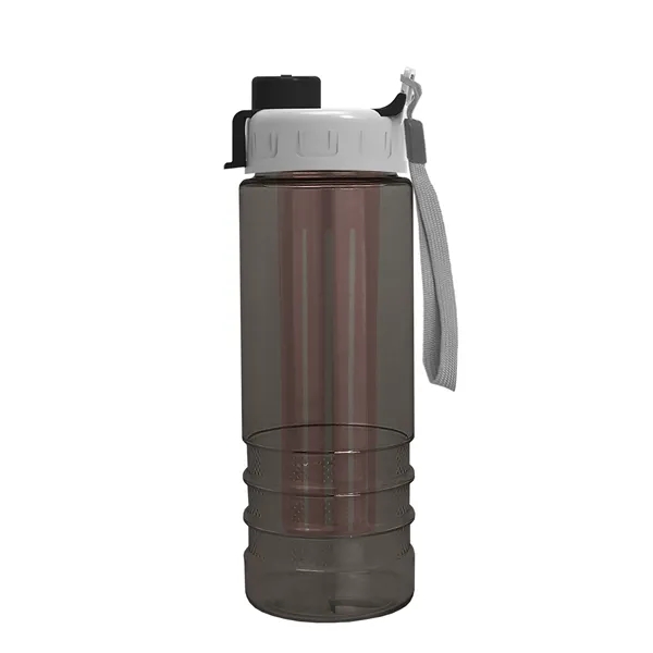Salute Infuser - 24 oz. Bottle with Quick Snap Lid... from ASI 40480 Koozie Group