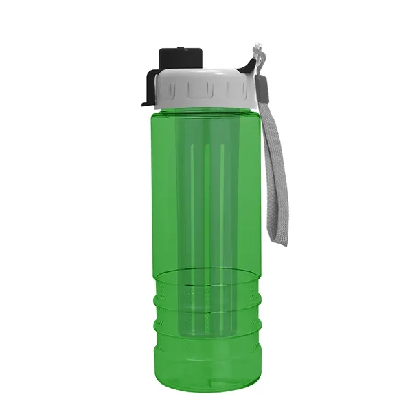 Salute Infuser - 24 oz. Bottle with Quick Snap Lid... from ASI 40480 Koozie Group