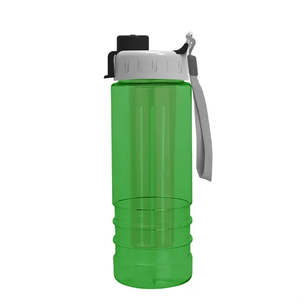Salute Infuser - 24 oz. Bottle with Quick Snap Lid... from ASI 40480 Koozie Group