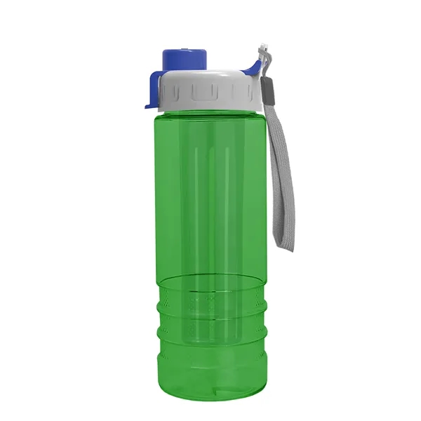 Salute Infuser - 24 oz. Bottle with Quick Snap Lid... from ASI 40480 Koozie Group