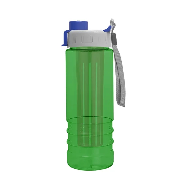 Salute Infuser - 24 oz. Bottle with Quick Snap Lid... from ASI 40480 Koozie Group