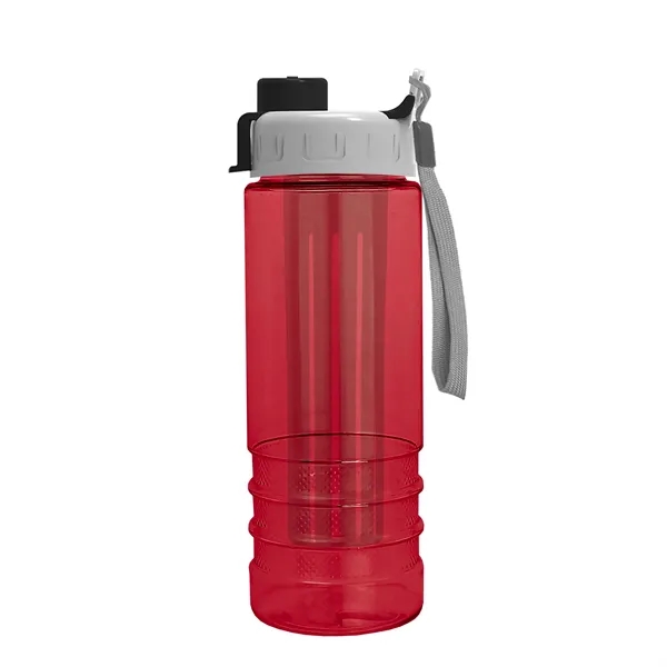 Salute Infuser - 24 oz. Bottle with Quick Snap Lid... from ASI 40480 Koozie Group