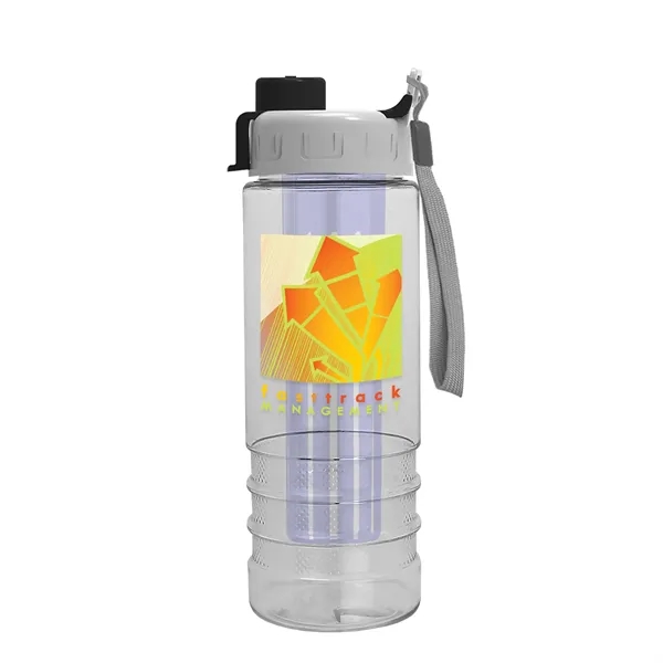 Salute Infuser - 24 oz. Bottle with Quick Snap Lid... from ASI 40480 Koozie Group