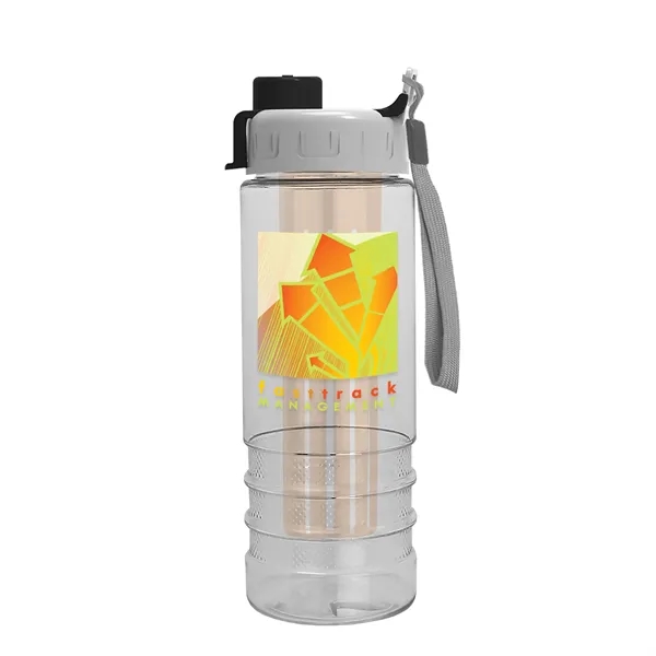 Salute Infuser - 24 oz. Bottle with Quick Snap Lid... from ASI 40480 Koozie Group