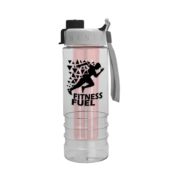 Salute Infuser - 24 oz. Bottle with Quick Snap Lid... from ASI 40480 Koozie Group