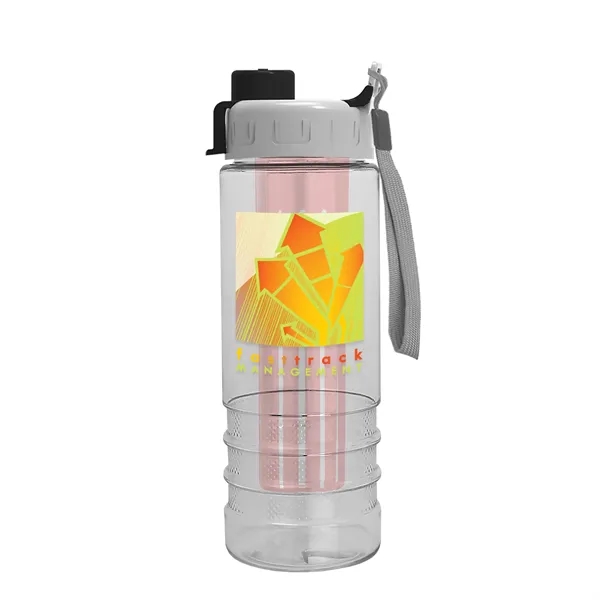 Salute Infuser - 24 oz. Bottle with Quick Snap Lid... from ASI 40480 Koozie Group