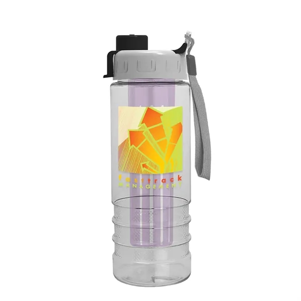 Salute Infuser - 24 oz. Bottle with Quick Snap Lid... from ASI 40480 Koozie Group