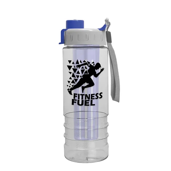 Salute Infuser - 24 oz. Bottle with Quick Snap Lid... from ASI 40480 Koozie Group