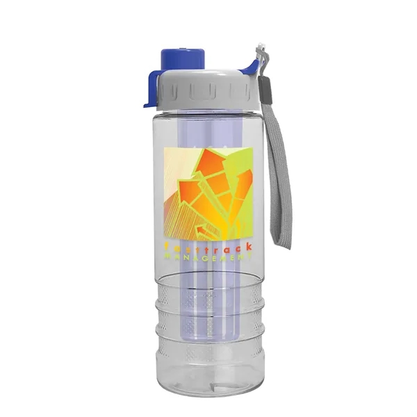 Salute Infuser - 24 oz. Bottle with Quick Snap Lid... from ASI 40480 Koozie Group