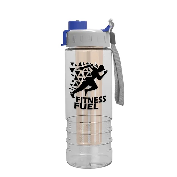 Salute Infuser - 24 oz. Bottle with Quick Snap Lid... from ASI 40480 Koozie Group