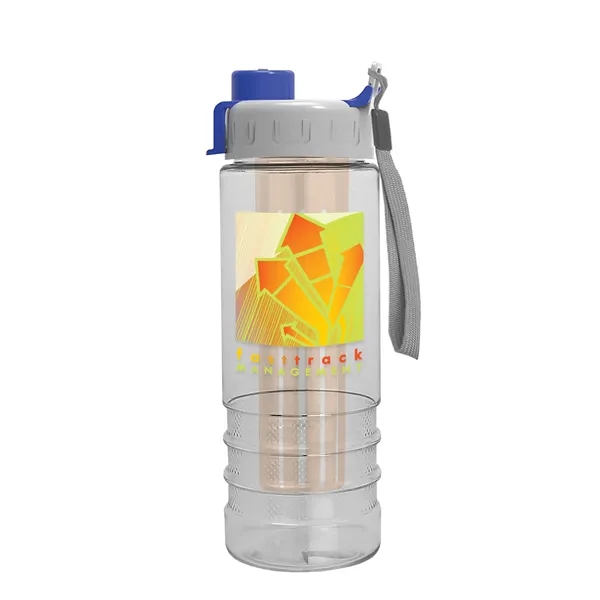 Salute Infuser - 24 oz. Bottle with Quick Snap Lid... from ASI 40480 Koozie Group