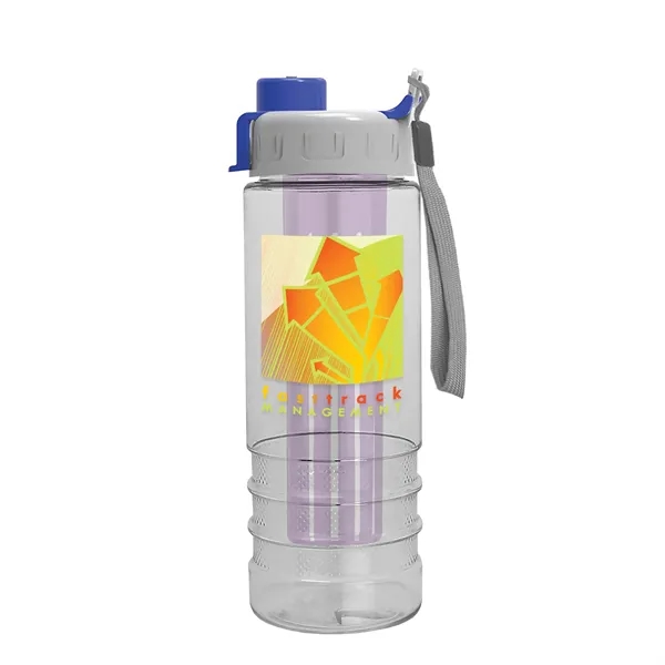 Salute Infuser - 24 oz. Bottle with Quick Snap Lid... from ASI 40480 Koozie Group