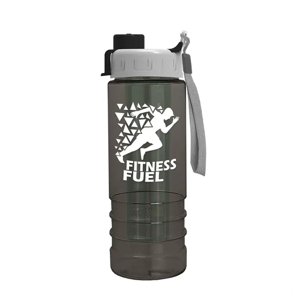 Salute Infuser - 24 oz. Bottle with Quick Snap Lid... from ASI 40480 Koozie Group