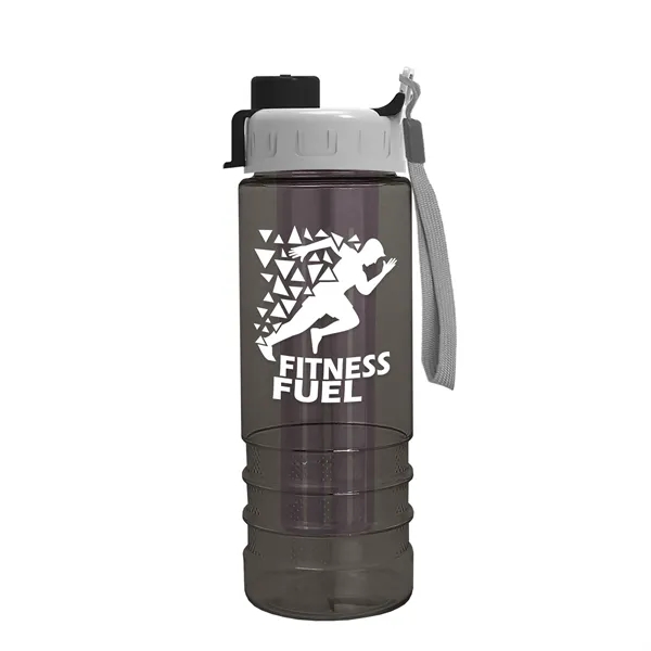 Salute Infuser - 24 oz. Bottle with Quick Snap Lid... from ASI 40480 Koozie Group